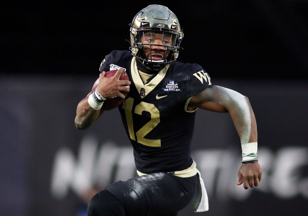 COLLEGE FOOTBALL: DEC 27 Pinstripe Bowl - Michigan State v Wake Forest