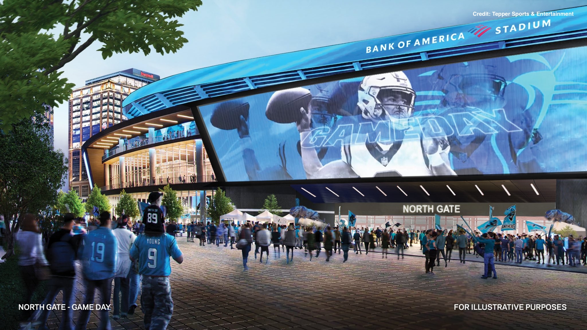 Planning for the future of Bank of America Stadium