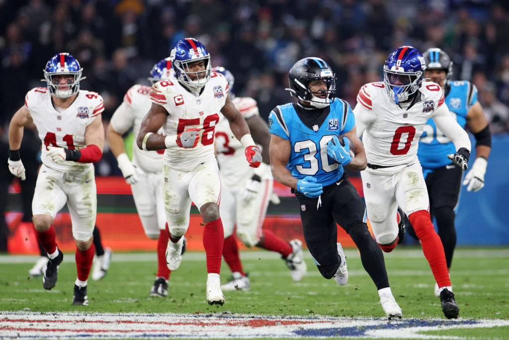 New York Giants v Carolina Panthers