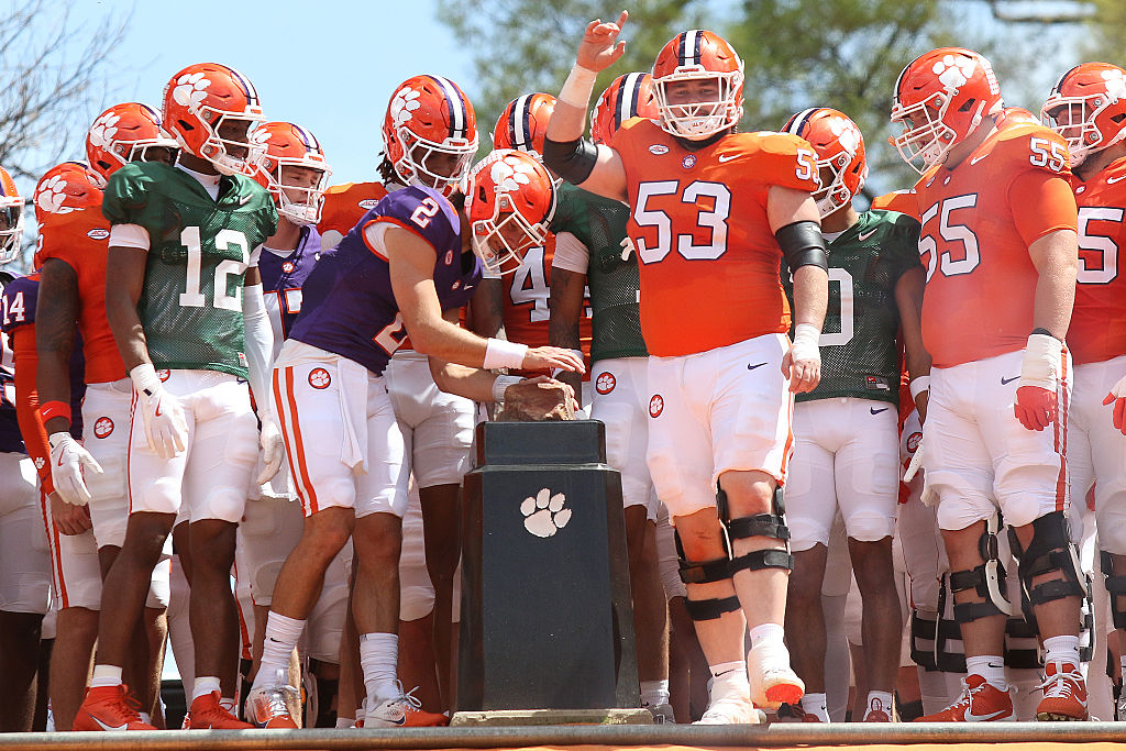 COLLEGE FOOTBALL: APR 05 Clemson Spring Game